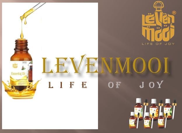LEVENMOOI Neroli (Citrus aurantium) Pure & Natural Therapeutic Grade Essential Oil Glass with Dropper (50ml)