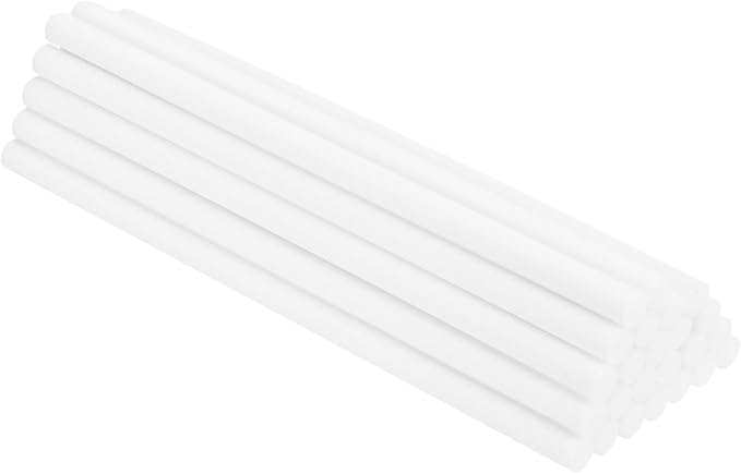 uxcell 24pcs Humidifier Cotton Stick, 10 x 230mm Refill Sticks Filter Replacement Wicks, Humidifier Filter Cotton Refill Travel Mini Humidifier Filters Sticks