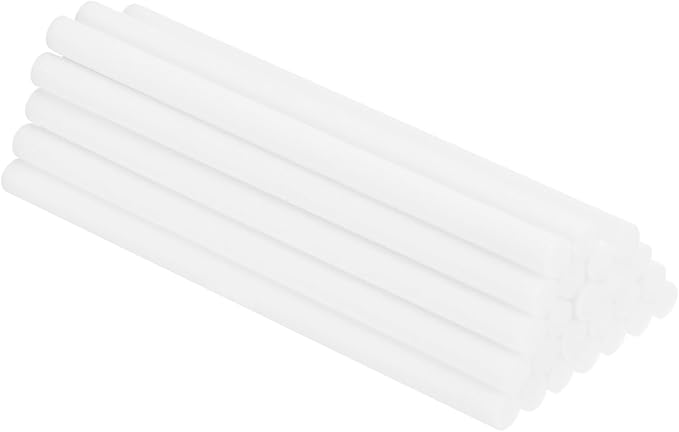 uxcell 24pcs Humidifier Cotton Stick, 7 x 120mm Refill Sticks Filter Replacement Wicks, Humidifier Filter Cotton Refill Travel Mini Humidifier Filters Sticks