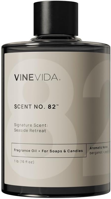 VINEVIDA [16oz] Scent No.82 Fragrance Oil for Candle Making and Soap Making - Premium Candle Scents for Soy Candles