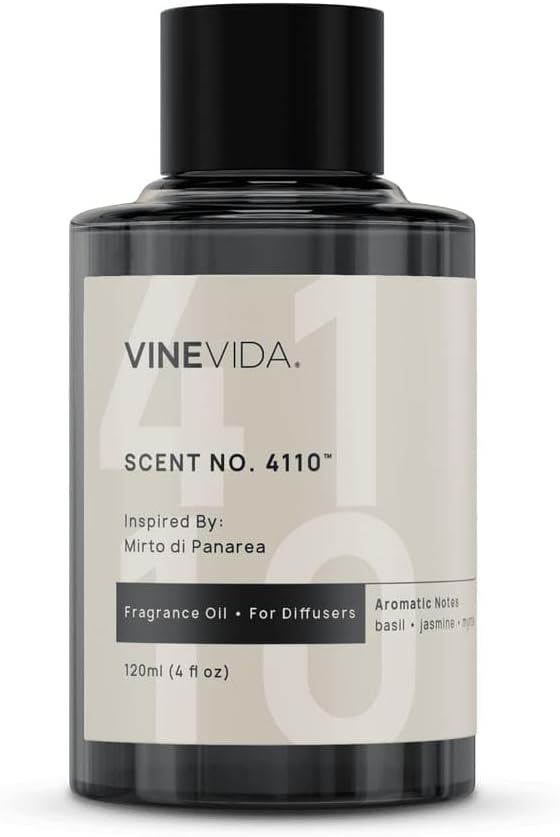 VINEVIDA [4 Oz] Inspired by: Mirto di Panarea; Diffuser Oil Refill | Premium Scent Diffuser Oil for Home | Non-Toxic Fragrance