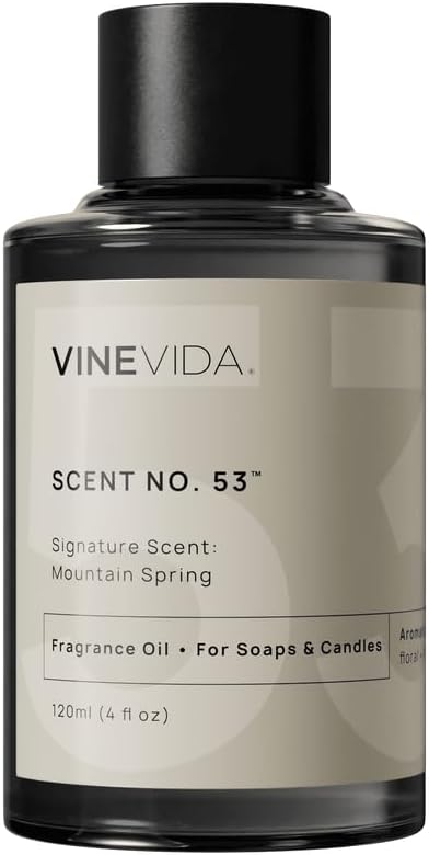 VINEVIDA [4oz] Patchouli Fragrance Oil for Candle Making and Soap Making - Premium Candle Scents for Soy Candles