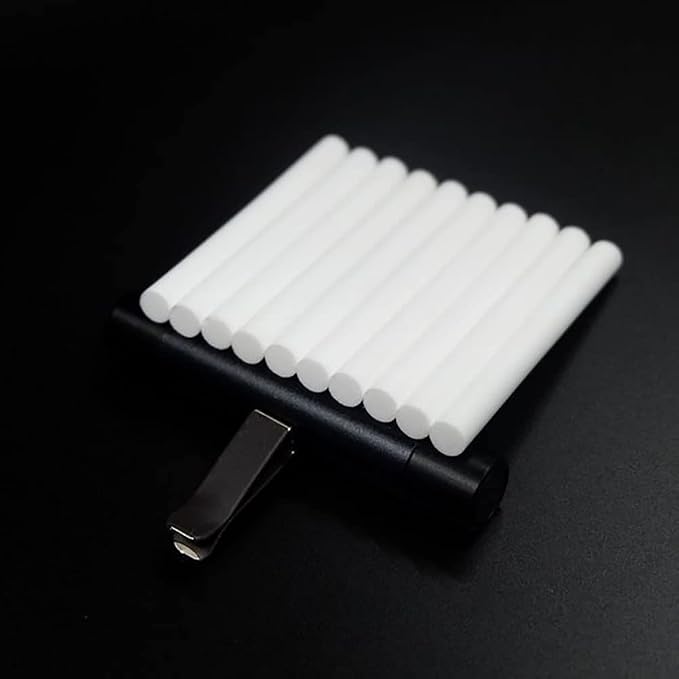 30PCS Car Diffuser Refill Sticks, 2.75 X 0.27 Inch Absorbent Refill Replacement Wick for Car Diffuser Vent Clip，Humidifier Sticks Filter Replacement Wick