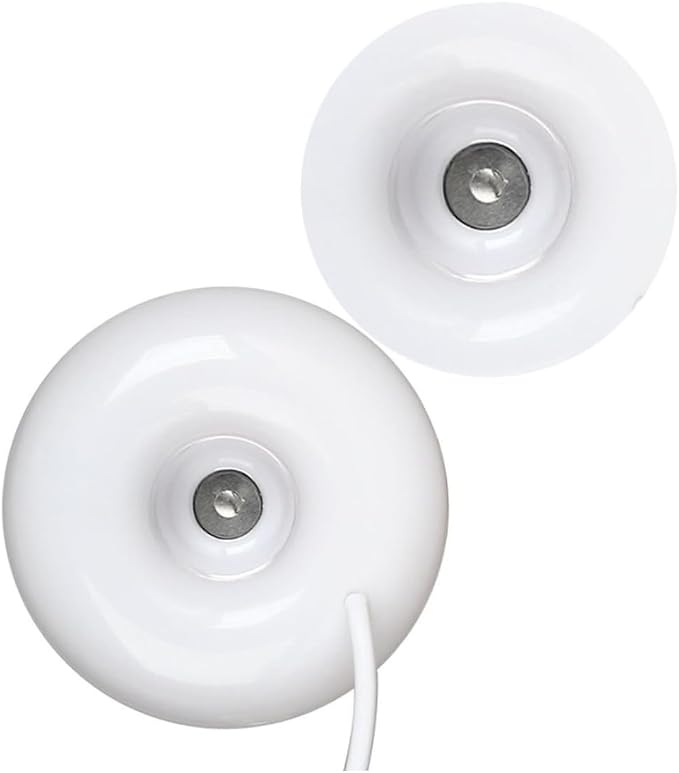 Mini USB Air Humidifier, Rechargeable Donut Shape Float Humidifier for Home Office Desk, Quiet & Portable, White