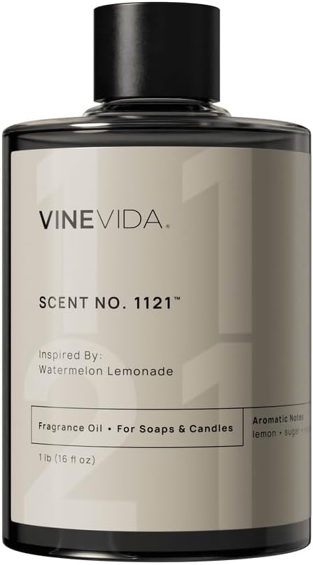 VINEVIDA [16oz] Watermelon Lemonade Fragrance Oil for Candle Making and Soap Making - Premium Candle Scents for Soy Candles