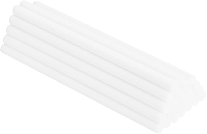 uxcell 24pcs Humidifier Cotton Stick, 7 x 140mm Refill Sticks Filter Replacement Wicks, Humidifier Filter Cotton Refill Travel Mini Humidifier Filters Sticks