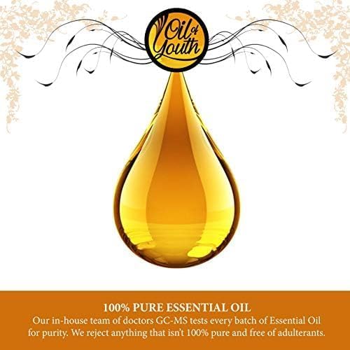 Oil of Youth Vanilla Essential Oil 4oz – Aromatherapy Oil for Candle Making, Diffuser & More