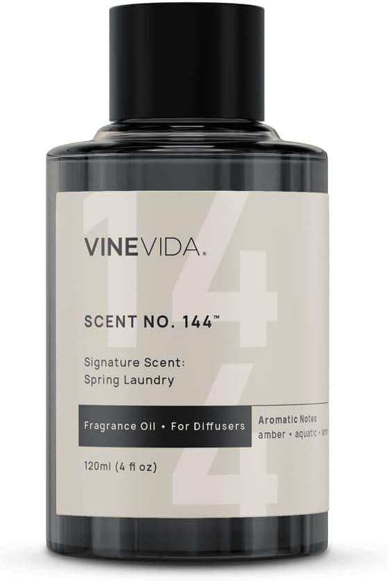 VINEVIDA [4 Oz] Inspired by: Spring Laundry; Diffuser Oil Refill | Premium Scent Diffuser Oil for Home | Non-Toxic Fragrance