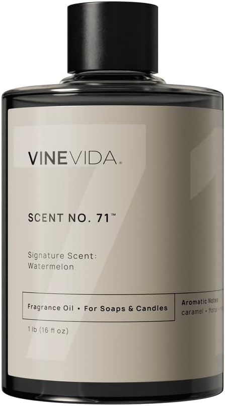 VINEVIDA [16oz] Watermelon Fragrance Oil for Candle Making and Soap Making - Premium Candle Scents for Soy Candles