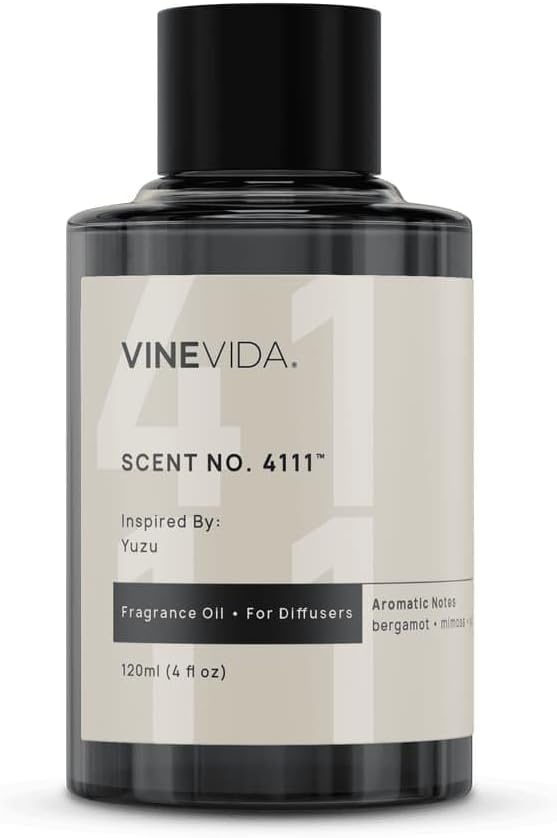 VINEVIDA [4 Oz] Inspired by: Yuzu; Diffuser Oil Refill | Premium Scent Diffuser Oil for Home | Non-Toxic Fragrance