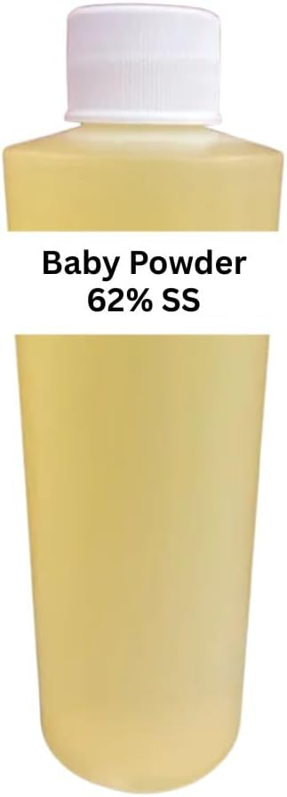 Baby Powder from Our Spa Collection - 62% SS - Perfect for Adding Aroma to Freshies, Candles, Soaps, and Diffusers - 4 oz