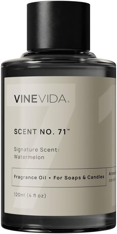 VINEVIDA [4oz] Scent No.71 Fragrance Oil for Candle and Soap Making - Natural Candle Scents Made in USA