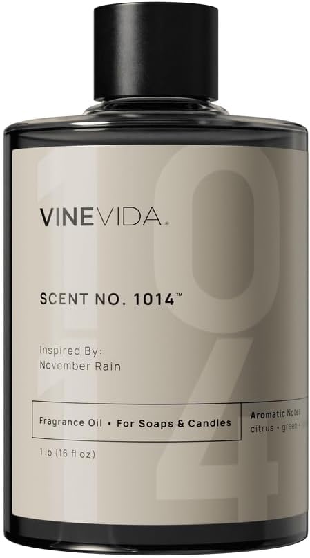 VINEVIDA [16oz] Scent No.1014 Fragrance Oil for Candle Making and Soap Making - Premium Candle Scents for Soy Candles