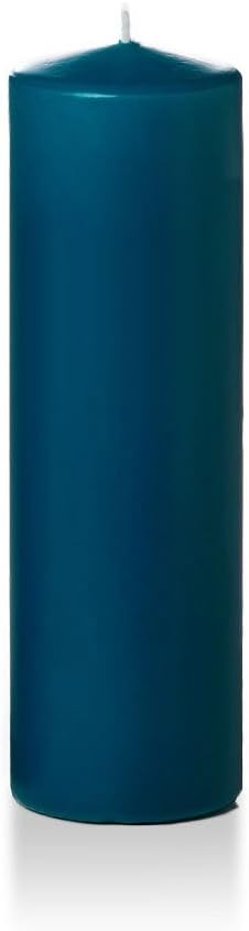 yummi 3" x 10" Sapphire Round Pillar Candles - 3 per Pack