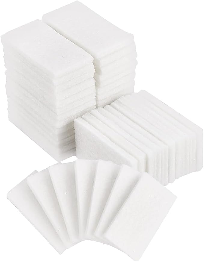 PH PandaHall 150pcs Rectangle Aroma Pads Aromatherapy Refill Pads 1.7×0.9" Unscented Refill Pads Aromatherapy Car Diffuser Pad for Home Electronic Equipment Locket Scent Ball Plug-in Diffuser