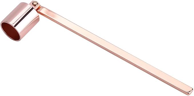Candle Snuffer, Candle Extinguisher Stainless Steel Elegant Stopper with Long Handle for Safe Wick Flame Extinguishing, 4 Colors