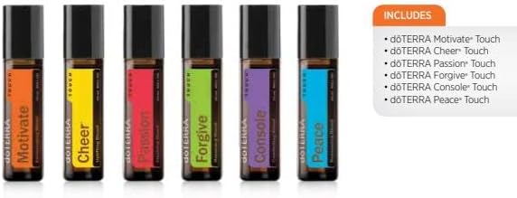 doTERRA - Aromatherapy System Touch Kit - 6 Roll-ons (10 mL Each)