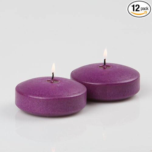 Richland Floating Candles 3" Purple Set of 12