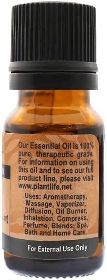 Plantlife Holiday Set 3-Pack (Peppermint, Cinnamon Leaf, and Pine) Aromatherapy Essential Oil Set - No Additives or Fillers - Made in California 10 ml