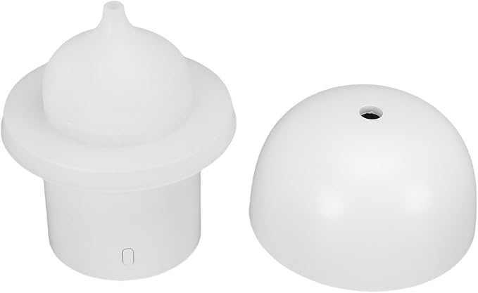 Zerodis Fragrance Diffuser Lamp 160ml USB Powered Ultra Quiet Auto Shut Off Aromatherapy Diffuser Night Light Fragrance Mist for Home Office Bedroom Essential Oil (Round Top)