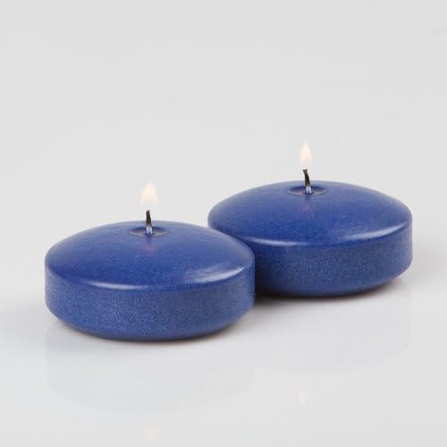 72 Navy Blue Richland Floating Candles 3"