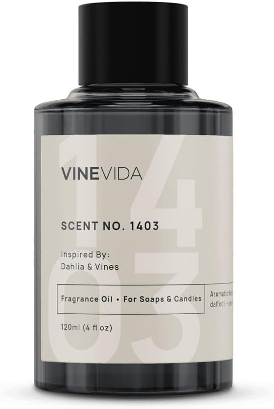 VINEVIDA [4oz] Scent No.1403 Fragrance Oil for Candle & Soap Making - Natural Candle Scents Made in USA