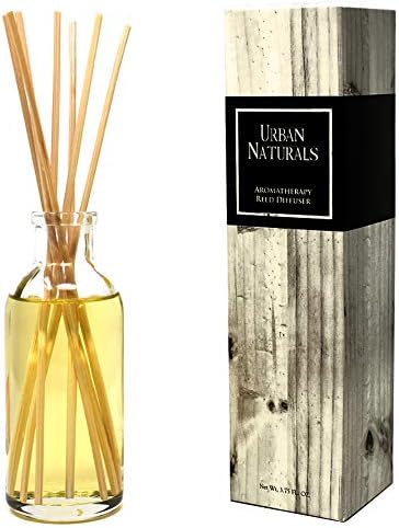 Urban Naturals Sugar Cookies Reed Diffuser Oil Set | Freshly-Baked, Buttery Cookie with Ginger Vanilla Frosting | Great Kitchen Scent | Made in the USA