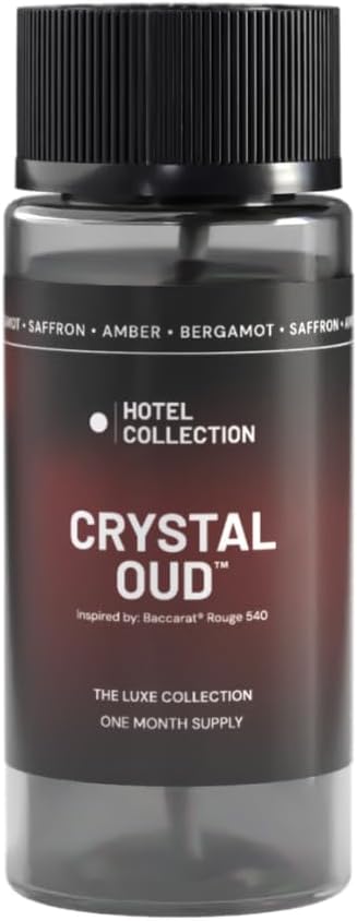 Hotel Collection Diffuser Oil - Crystal Oud Pro-Pod - Aromatherapy Essential Fragrance - Luxury Hotel Inspired - Bergamot, Saffron & Amber - 30ML 1.1 Fl oz
