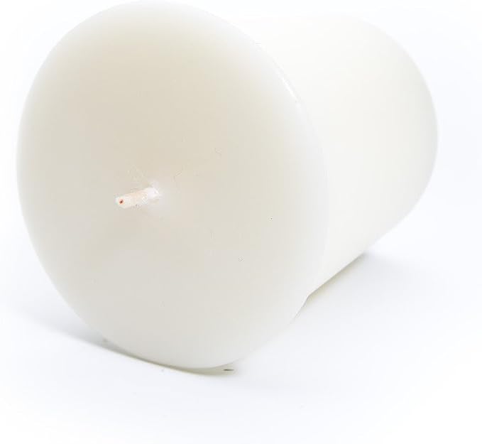 White Chocolate Mint Soy Votive Candles - Scented with Natural Fragrance Oils - 6 White Natural Votive Candle Refills - Bakery & Food Collection