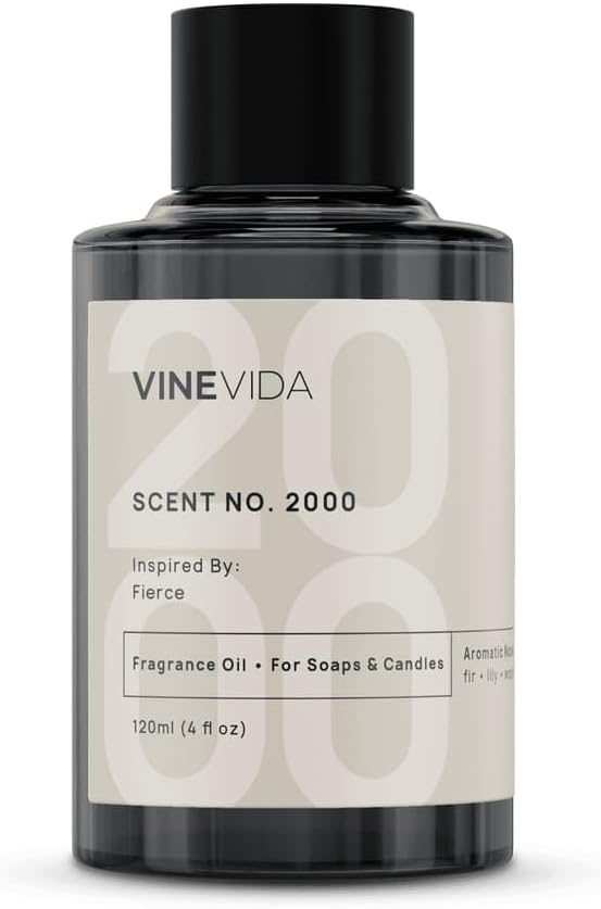 VINEVIDA [4oz] Scent No.2000 Fragrance Oil for Candle Making and Soap Making - Premium Candle Scents for Soy Candles