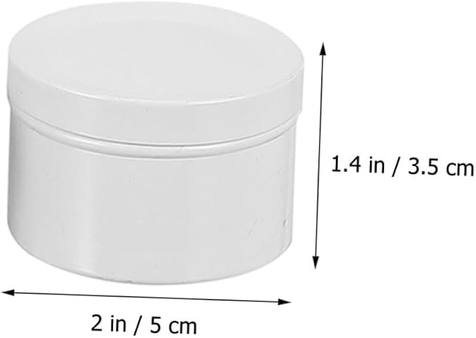 CORHAD 4pcs Aluminum Alloy Candle Jars Scented Candle Containers for Aromatherapy Portable Storage for and Other Items