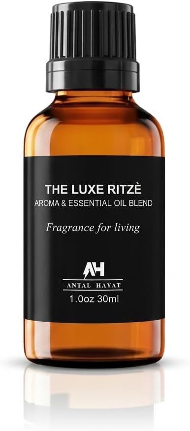 Hotel Diffuser Oil Inspired by The Ritz Carlton Hotel - Essential Oils for Humidifiers and Waterless Diffusers - Ritz Carlton Scent Diffuser Oil - Hotel Scents for Home - Glass Bottle & Dropper (30ml)