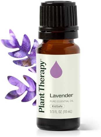 Plant Therapy Lemon & Lavender Essential Oil 100% Pure, Undiluted, Natural Aromatherapy 10 mL (1/3 oz)