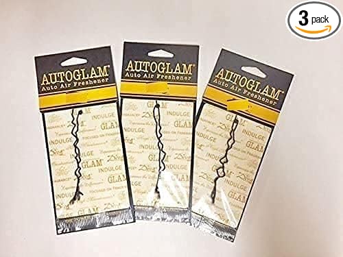 Tyler Candle Company Autoglam Auto Air Freshener, Diva, French Market, High maintenance sample 3 sents