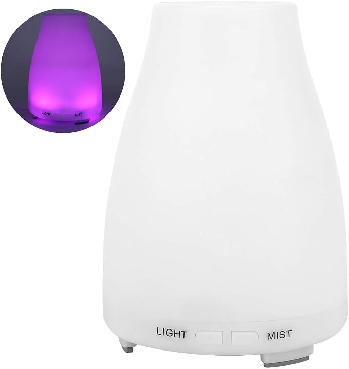Diffuser, Two Modes Desktop Humidifier supports Automatic Shutdown Function for Office, Yoga Room, Gym or Terrace(U.S. regulations)