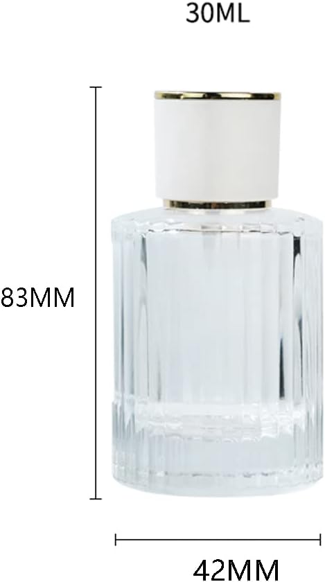 Perfume Sub-bottling 30ml Glass Spray Cosmetic Replacement BottleS Large Capacity Empty Bottle (30ml)