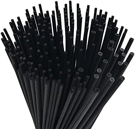 120PCS Black Fiber Reed Diffuser Sticks 7.5in/19CM Replacements Sticks for Home,SPA