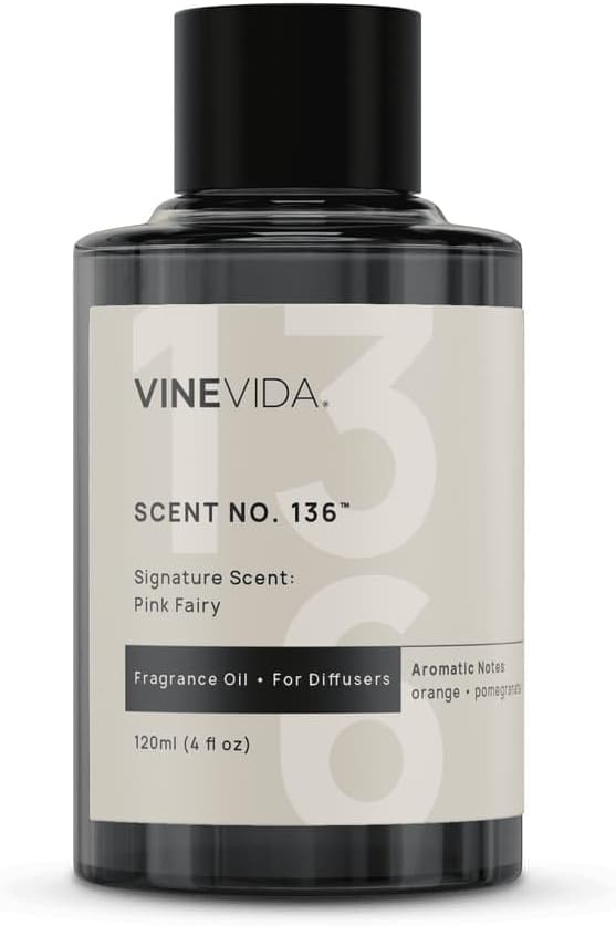 VINEVIDA [4 Oz] Inspired by: Pink Fairy; Diffuser Oil Refill | Premium Scent Diffuser Oil for Home | Non-Toxic Fragrance