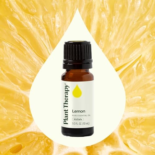 Plant Therapy Lemon & Lavender Essential Oil 100% Pure, Undiluted, Natural Aromatherapy 10 mL (1/3 oz)