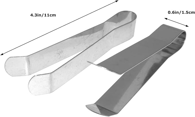 6PCS Stainless Steel Candle Wick Trimmer Cutter 11x1.5cm Aromatherapy DIY Tool Tweezers