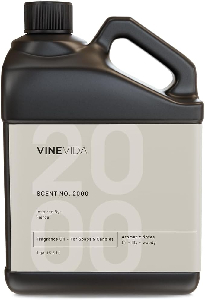 VINEVIDA [128oz] Scent No.2000 Fragrance Oil - Natural Oil for Candle and Soap Making
