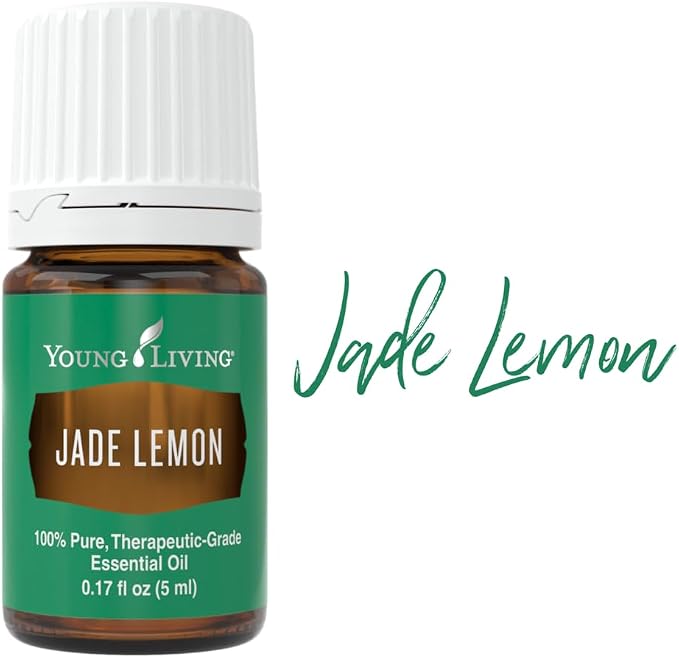 Young Living Jade Lemon Premium Essential Oil - 5ml - Citrus Flavor - Fresh, Uplifting, Purifying - Lime Aroma