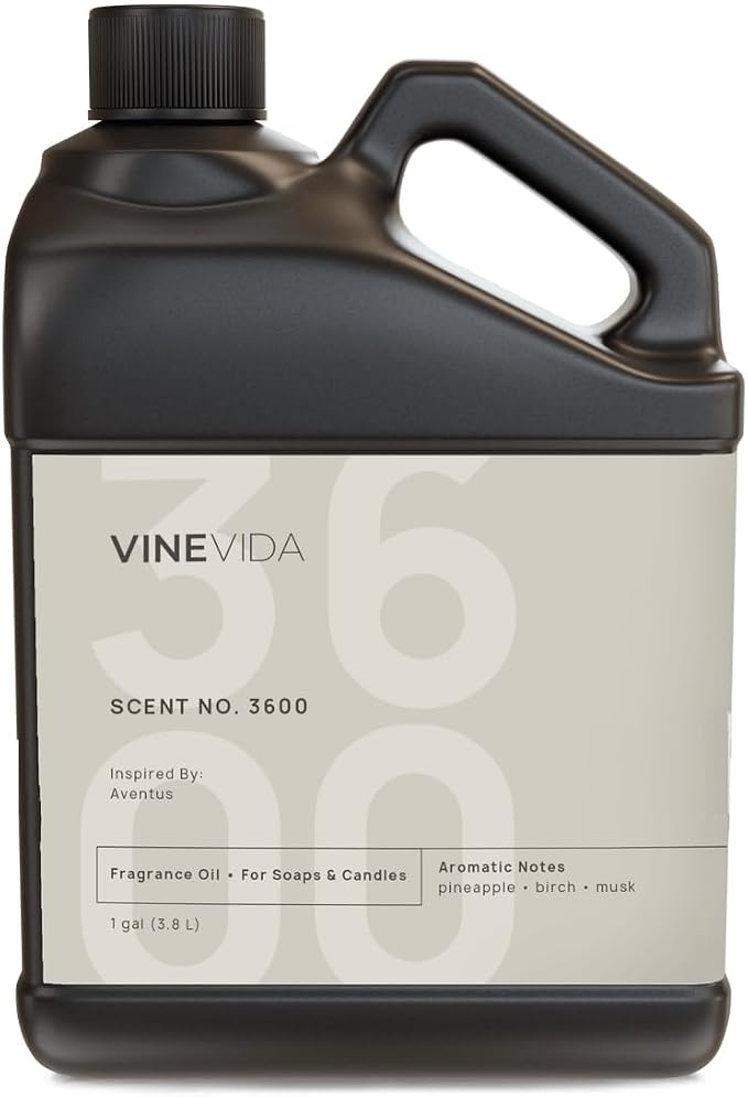 VINEVIDA [128oz] Scent No.3600 Fragrance Oil for Candle and Soap Making - Natural Candle Scents Made in USA