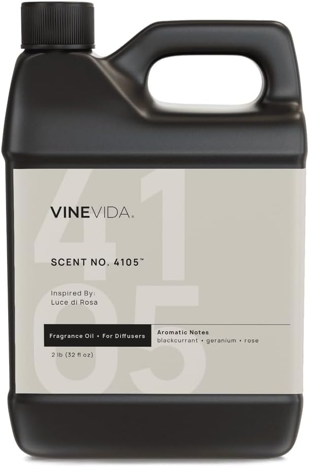 VINEVIDA [32 Oz] Inspired by: Luce di Rosa; Diffuser Oil Refill | Premium Scent Diffuser Oil for Home | Non-Toxic Fragrance