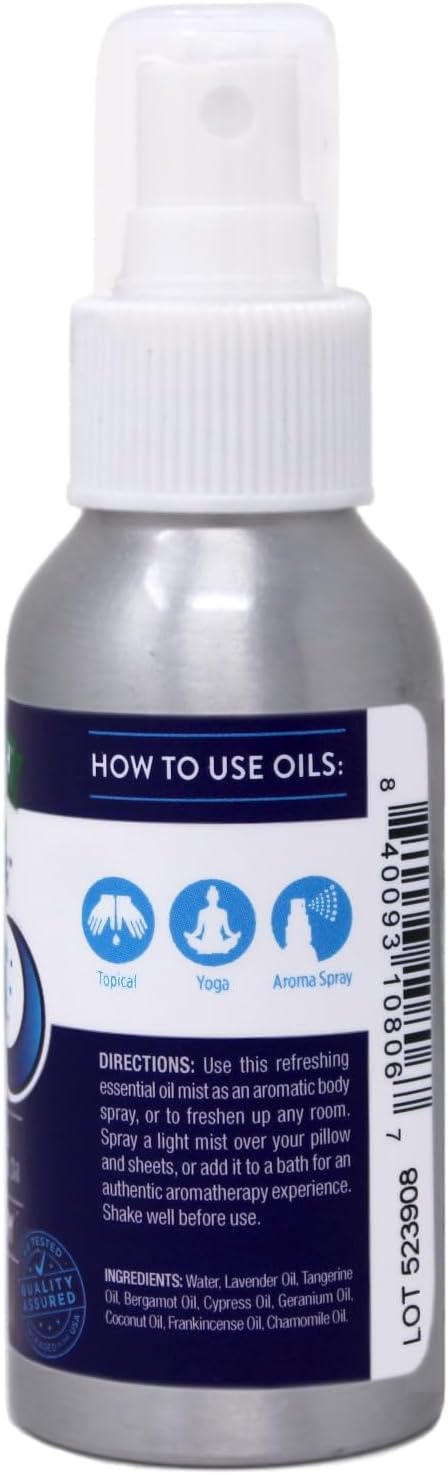 Nature's Truth Good Nite Essential Oil Topical Mist, Calming Blend, Yoga, & Aroma Spray, 2.4 FL OZ - 3 Pack