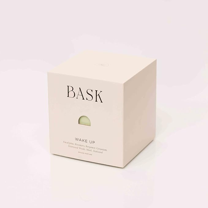 Relaxing Candles for Home by BASK - Scented Candles - Winter Candles - Gifts for Women and Men - Scent: Wake Up