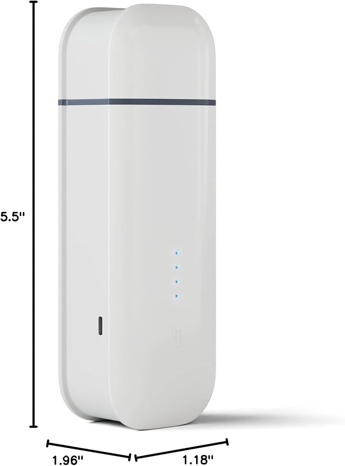 2025 Essential Oil Diffuser for Home - Nano Atomizing Aromatherapy Diffuser, Auto-Off Timer & Portable Design for Sleep/Travel(White)