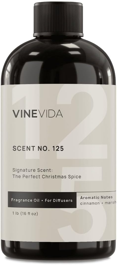 VINEVIDA [16 Oz] Inspired by: The Perfect Christmas Spice; Diffuser Oil Refill | Premium Scent Diffuser Oil for Home | Non-Toxic Fragrance