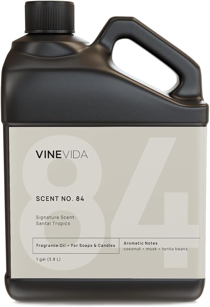 VINEVIDA [128oz] Scent No.84 Fragrance Oil for Candle & Soap Making - Natural Candle Scents Made in USA