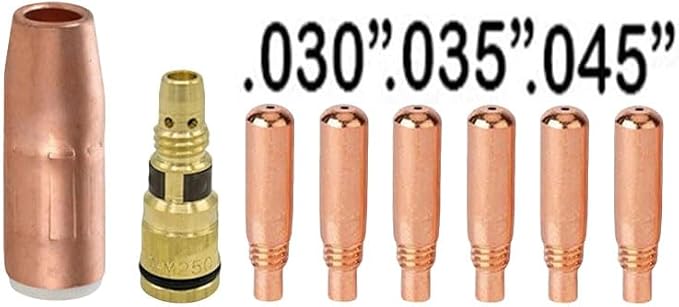 10FT Miller MDX-250 Mig Gun 1770038 1770037 1770035 Replacement MIG Welding Gun Replacement for Miller AccuLock MDX250、Millermatic 250 252、Multimatic 200 255 Mig Welder
